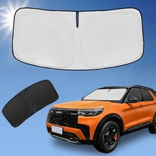 for Ford Explorer 2020-2025 2026 Sun Shade Sunshade Windshield Cover, 4-Layer Fr
