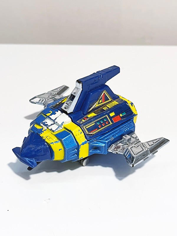 Vintage Metal Space Sheriff Gavan DX Chogokin Dol Giran Combat
