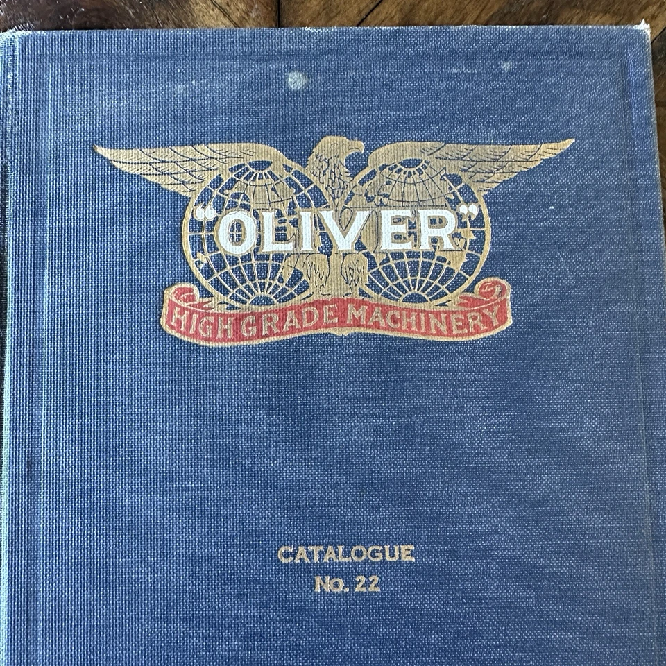 Catálogo de herramientas Oliver Machinery Co #22 Grand Rapids Mich 320 páginas carpintería Foto 2 de 4