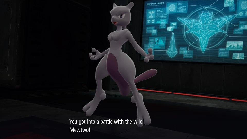 Non Shiny 6IV Mewtwo Pokemon ZA