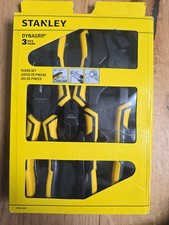 STANLEY STHT0-74471 3 Pliers Set ControlGrip Waterpump Combination Cut STA074471