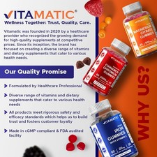 Vitatic Chromium Picolinate 1000 mcg - 90 Gummies - High Potency