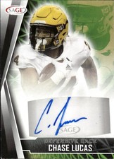 2022 SAGE #A-CL Chase Lucas Autographs Black