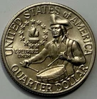 BU 1976-P BICENTENNIAL QUARTER IN PROTECTIVE FLIP STYLE COIN HOLDER