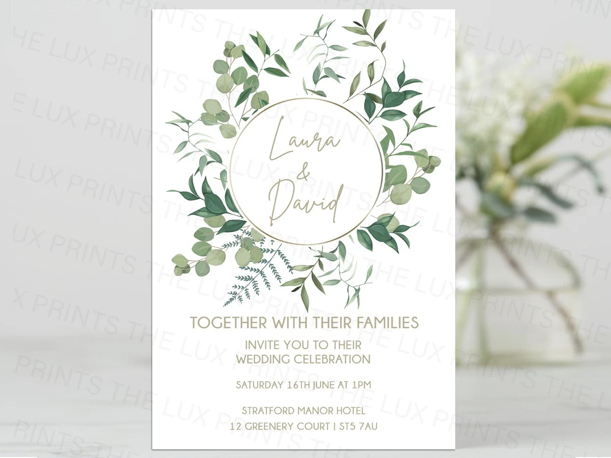 Wedding 2024 announcement cards