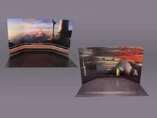 Separation of the Twins 2pk Displays for 3.75 figures Hasbro Kenner Ships Free