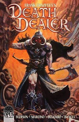 FRANK FRAZETTA DEATH DEALER #1 4TH PRINT DAN BRERETON VARIANT (NM) 2022 OPUS