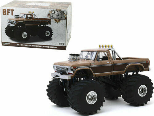 BFT Kings Of Crunch 1978 Ford F-350 Monster Truck w/ 66-Inch Tyres 1:18 Diecast - Picture 1 of 8