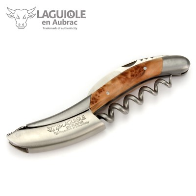 Laguiole Aubrac Kellnermesser - Wacholder - Sommelier Korkenzieher Weinöffner