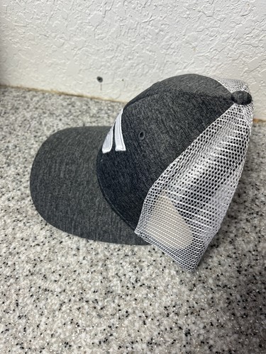 Snap On Gray/White S Logo Trucker Hat - Picture 2 of 3
