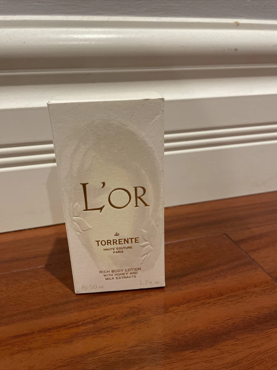 Parfum Vintage L'Or De Torrente - Flacon De 80/100 Ml, Rare, état Neuf