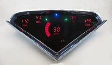 Chevy Truck DIGITAL DASH PANEL FOR 1955-1959 Gauges Custom Dash GMC RED LEDs!