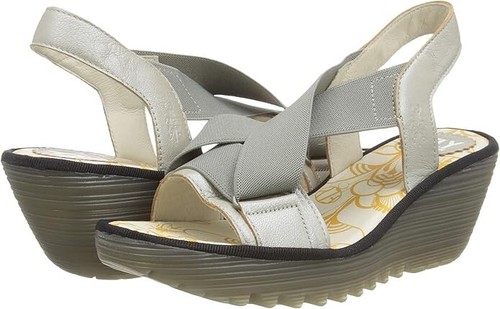 SANDALIAS DE CUÑA FLY LONDON YAIT366FLY PLATAFORMA PLATEADAS UK6.5 - 7 EU40 NUEVAS EN CAJA PRECIO DE VENTA SUGERIDO POR EL FABRICANTE 115 £ - Imagen 8 de 21