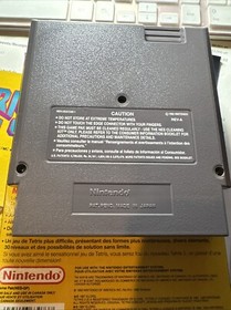 Tetris 2 (Nintendo NES-TS-CAN-1 W/ Box, USA Manual