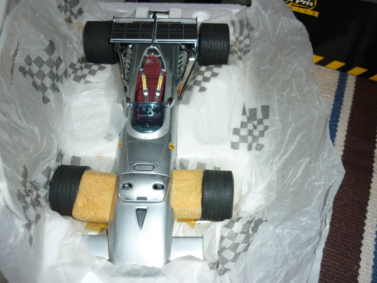 Exoto 1/18 Ferrari 312B Pure Line Polished Aluminum 1970 Exoto 1/18 Ferrari 312B Pure Line Polished Aluminum 1970