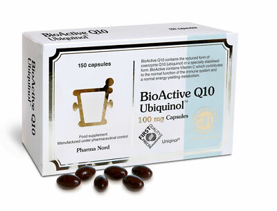 Pharma Nord Bio-Ubiquinol Capsules 100mg (150) BBE 10/2028