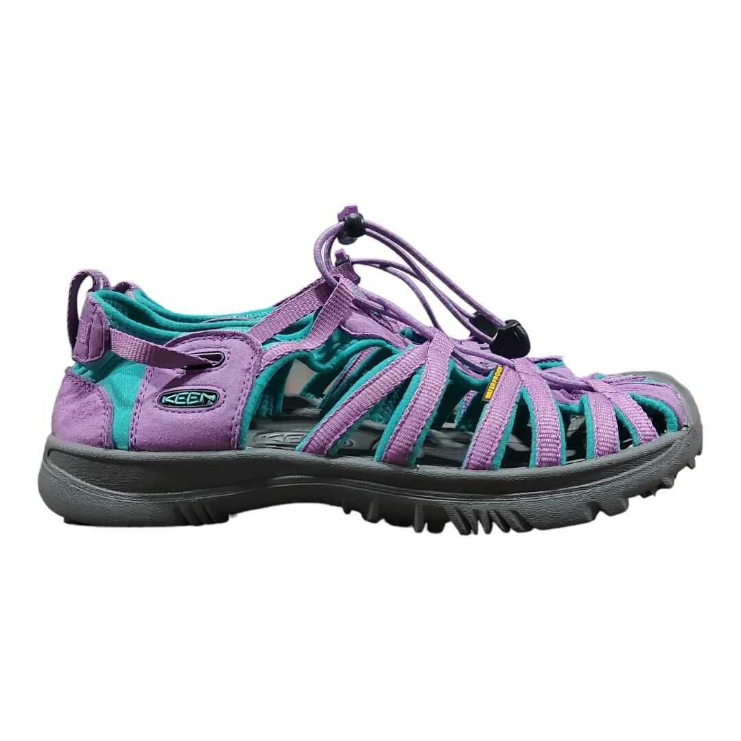 Sandali da acqua KEEN da donna viola turchese scarpe atletiche impermeabili taglia 6