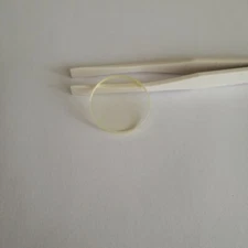 2PCS 25.4*3.0mm 400nm Light Golden Yellow Filter Glass JB400 GG400 360nm cutoff