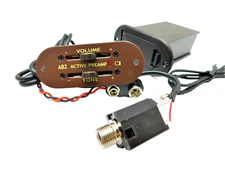 ARTEC AB2 Active Acoustic Preamp Vol, Tone small foot print