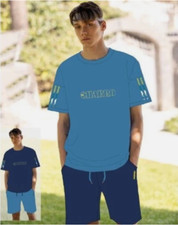COMPLETO SPORTIVO COMPOSTO DA T-SHIRT E PANTALONCINI CON LOGO CHARRO ART.GCM165