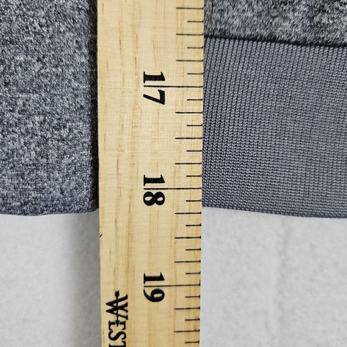 Ellesse Pinzolo Crop Track Jacket Womens M Full Zip Tennis Patch Gray Fleece 80s - Picture 18 of 23