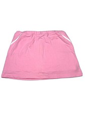 Lilly Pulitzer Girls Pink Pull On Elastic Waist Skort Shorts Sz 12 VTG