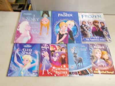 7 FROZEN HC & TRADE PB ESSENTIAL GUIDE SISTER ELSA'S MAGIC ENCHANTED FOREST OLAF