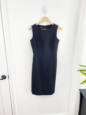 Talbots 6 Wool Blend Sleeveless Work Career Sheath Dress Women’s 6 Small 