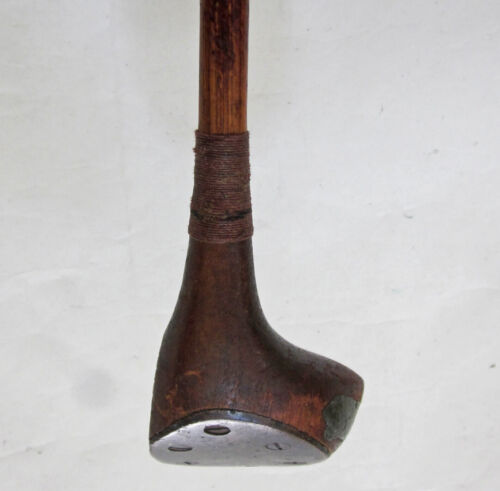 McClurg Star 1209 Driver Holzschläger mit ausgefallenem Gesicht, 43" Länge, RH, um 1922 - Bild 5 von 9