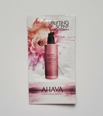 AHAVA Deadsea Uplifting Scent Body Lotion 0.2floz Sample Cactus&Pink Pepper, C8