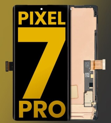For Google Pixel 7 Pro OLED Display Touch  Screen Digitizer With ( black Frame )