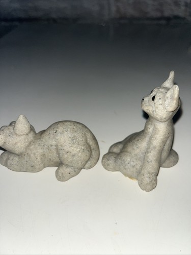 Vintage Quarry Critters Stone Cameron Carl Figurine-Second Nature Design-2000 - Picture 3 of 6