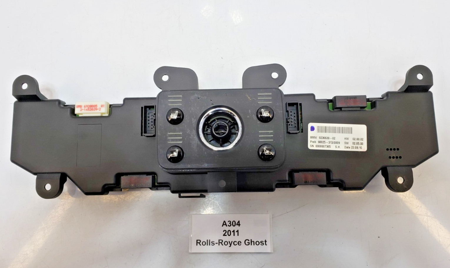 ✅ 2010-2014 OEM Rolls Royce Ghost RR4 Climate Control Switch Module Heated Seats