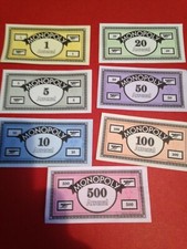 Monopoly 55 Original Replacement Arsenal Edition Bank Notes Money 