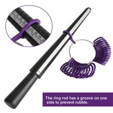 High Quality Ring Stick Mandrel Sizer Measuring Finger Gauge Jewelry Tool