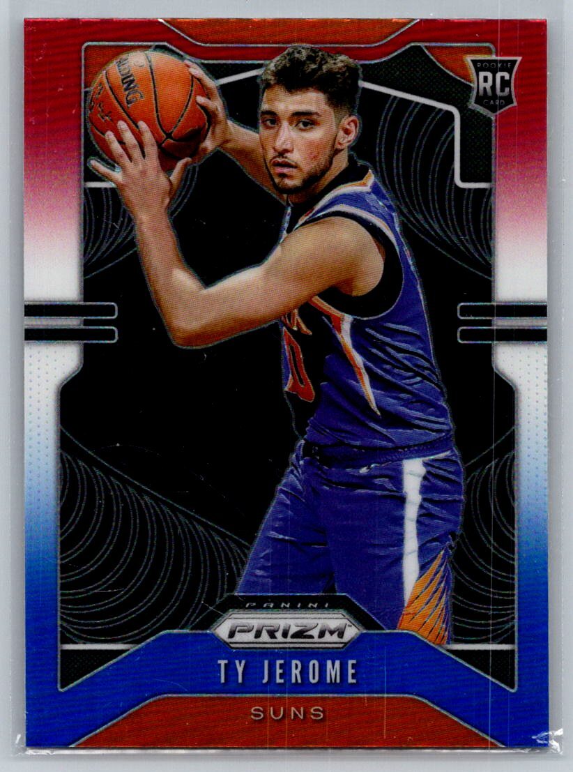2019  Panini Prizm #268 Ty Jerome Red White Blue Prizm RC (A)