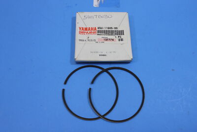 NOS OEM YAMAHA EXS1200X LST1200X PISTON RING SET (0.50MM OS) / 65u-11605-00