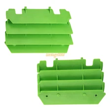 Pair Radiator Guard Cover Green for Kawasaki KX125 KX250 KX125 94-05 KX250 94-04