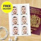 Passport Photo Prints - 4x Official Size 35x45mm CHEAPEST ON EBAY