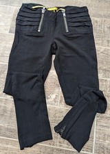 Catherine Malandrino black pants girls size 2 perfect condition w/2 front zipper