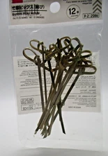 Musubi Japanese Bamboo Food Picks 12pcs for Lunch Box daiso