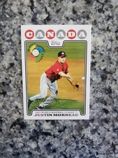 2008 Topps Update World Baseball Classic Preview #WBC9 Justin Morneau Canada