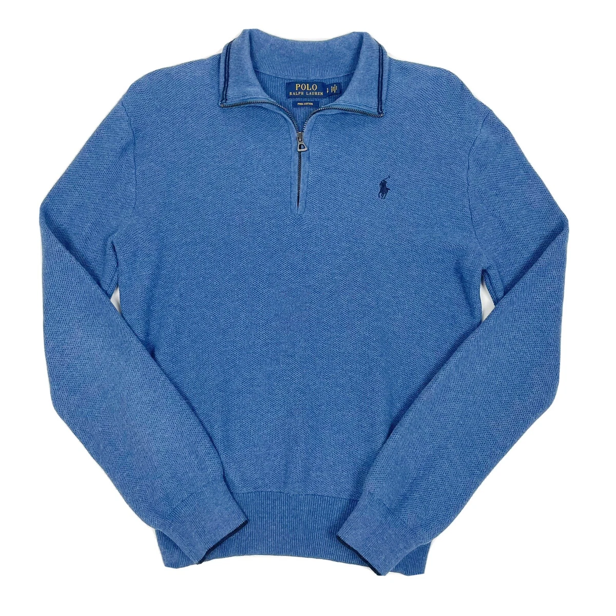 Polo ralph lauren pima online cotton half zip sweatshirt