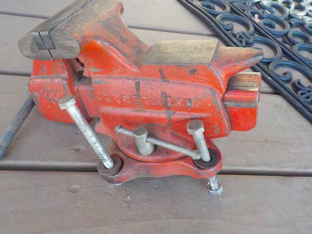 Vintage Craftsman 5 No 506 51811 Swivel Base Bench Vise Usa Made