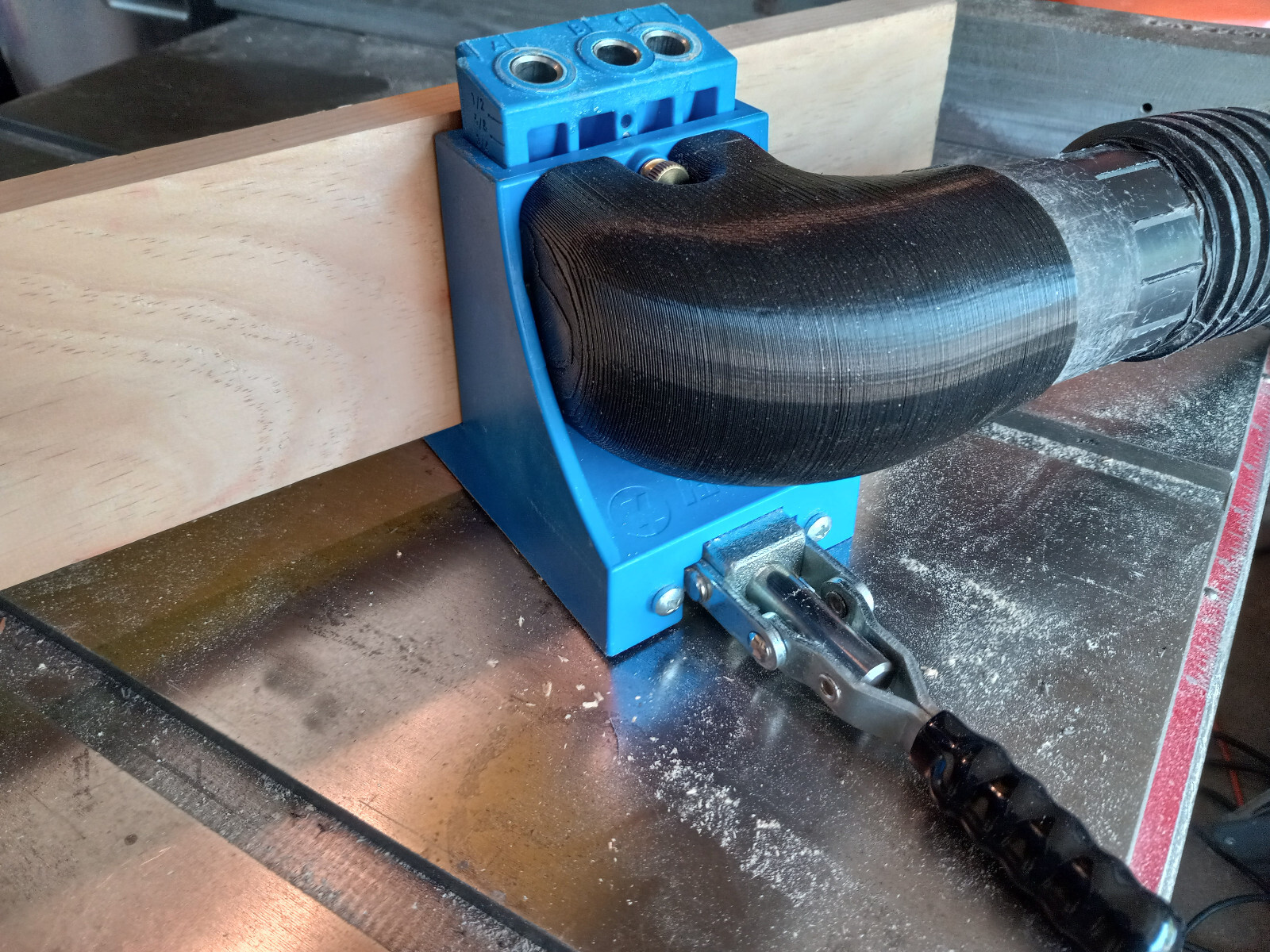 Kreg K4 K3 Pocket Hole Dust vacuum Adapter direct to 21/2 in hose eBay