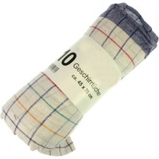 Lot 2x 5x 10x 20x Torchons à Carreaux Coton 45x70cm Vaisselle Cuisine Séchage