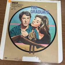 The Graduate RCA Selectavision Video Disc CED VideoDisc Dustin Hoffman