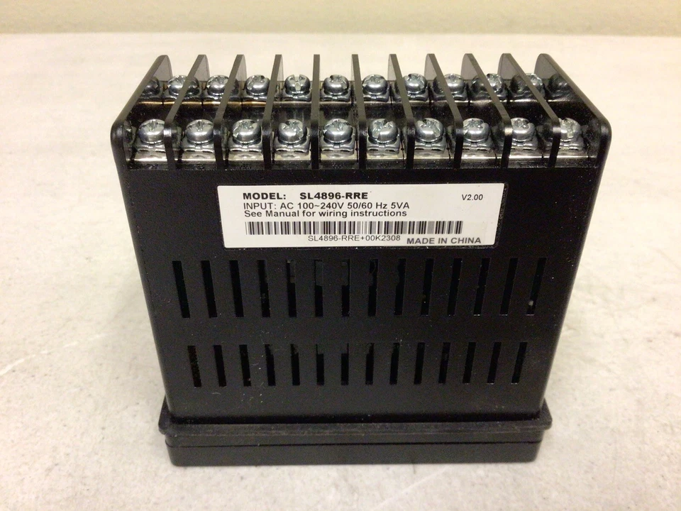 NEW, AUTOMATION DIRECT SL4896-RRE SOLO TEMPERATURE CONTROLLER SL4896 SERIES,9RRE - Image 4 of 4