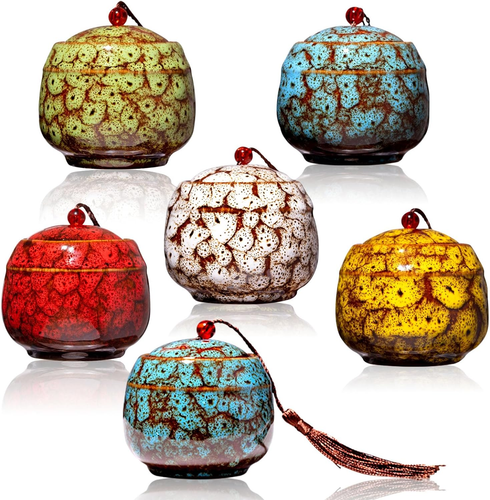 Small Urns for Human Ashes Keepsake Set of 6,Mini Keepsake Urns for Human Ashes, - Picture 9 of 12