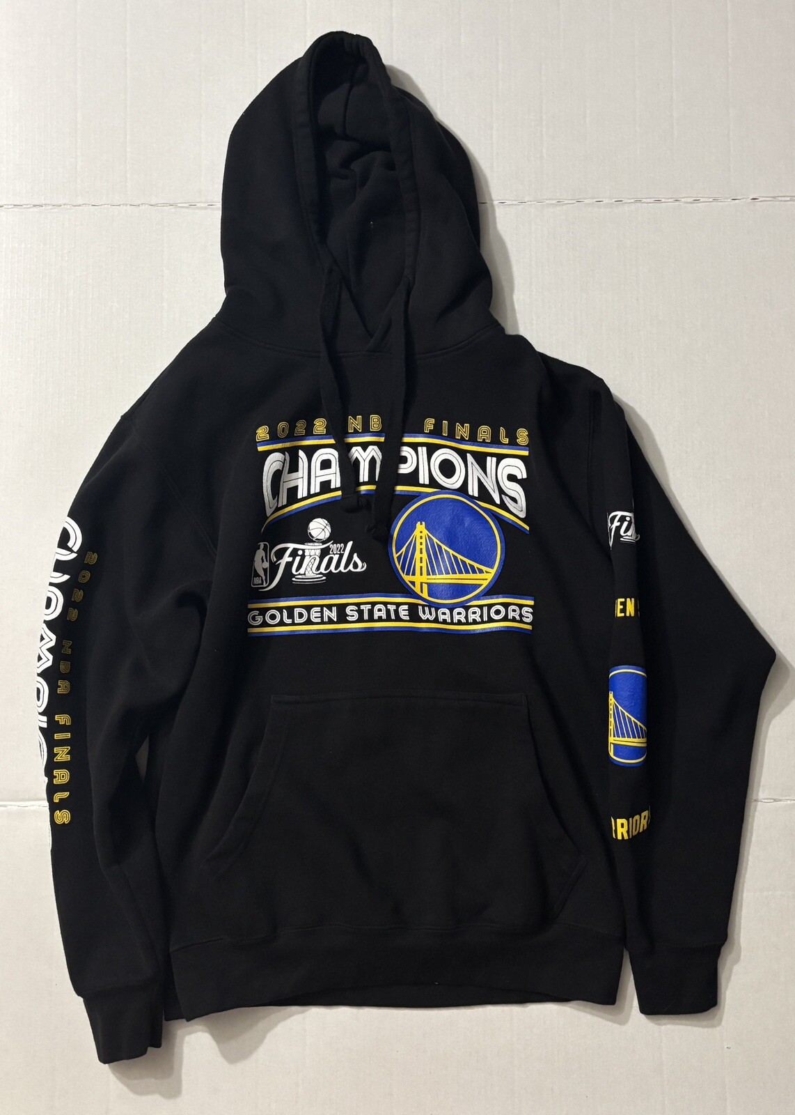 Fanatics Golden State Warriors NBA Finals Champion 2022 Hometown Hoodie - LARGE